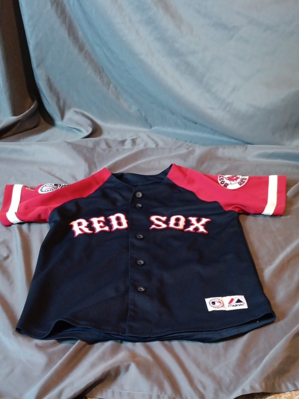 Boys Youth Boston Red Sox Jason Varitek Jersey